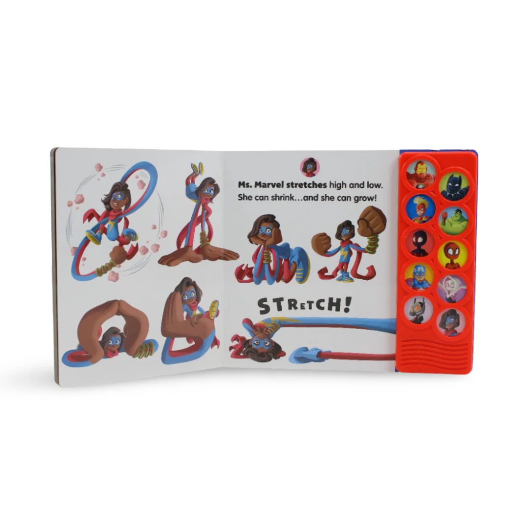 Marvel Beginnings: Go, Go, Super Heroes! Sound Book