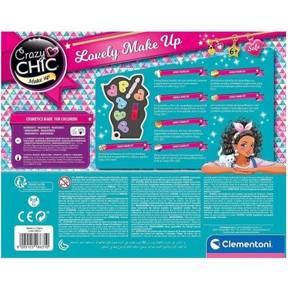 Clementoni Crazy Chic Lovely Fawn Make Up Set - Image 2