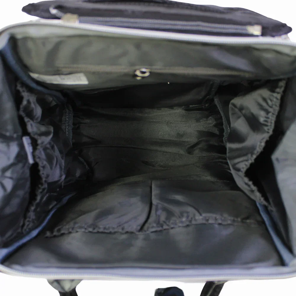 LeQueen Diamond 8th Special Edition Soft Waterproof Diaper Bag - Black - Image 3