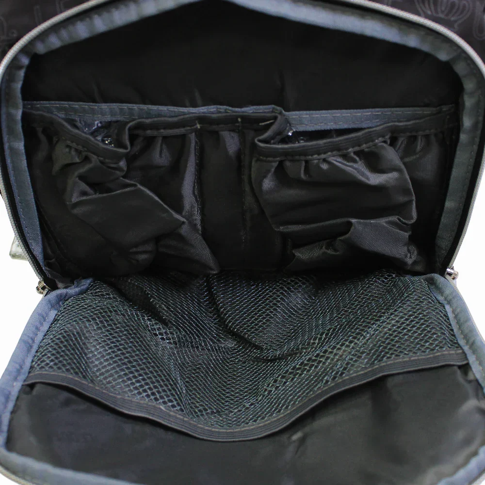 LeQueen Diamond 8th Special Edition Soft Waterproof Diaper Bag - Black - Image 4