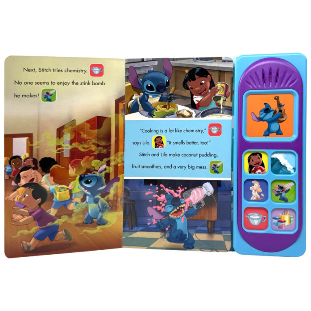 Disney Stitch: School's Out, Stitch!" Little Sound Book