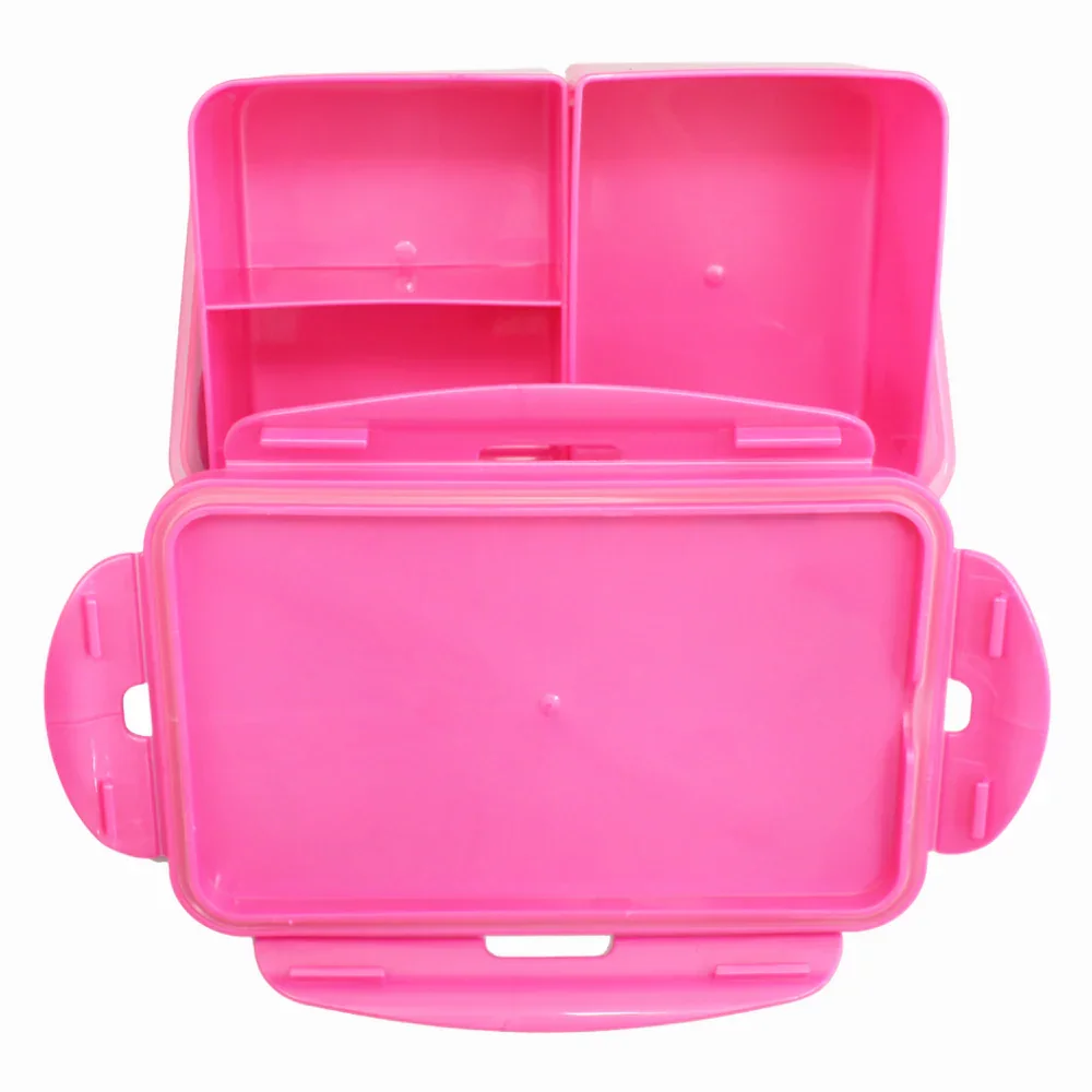 Stor Princess Rectangular Food Container with Removable Compartments 1190ml - Image 3