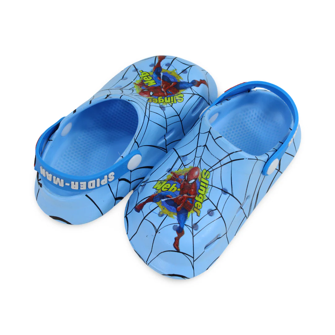 Boys Rubber Crocs – Spider-Man Slinger Design - Image 2