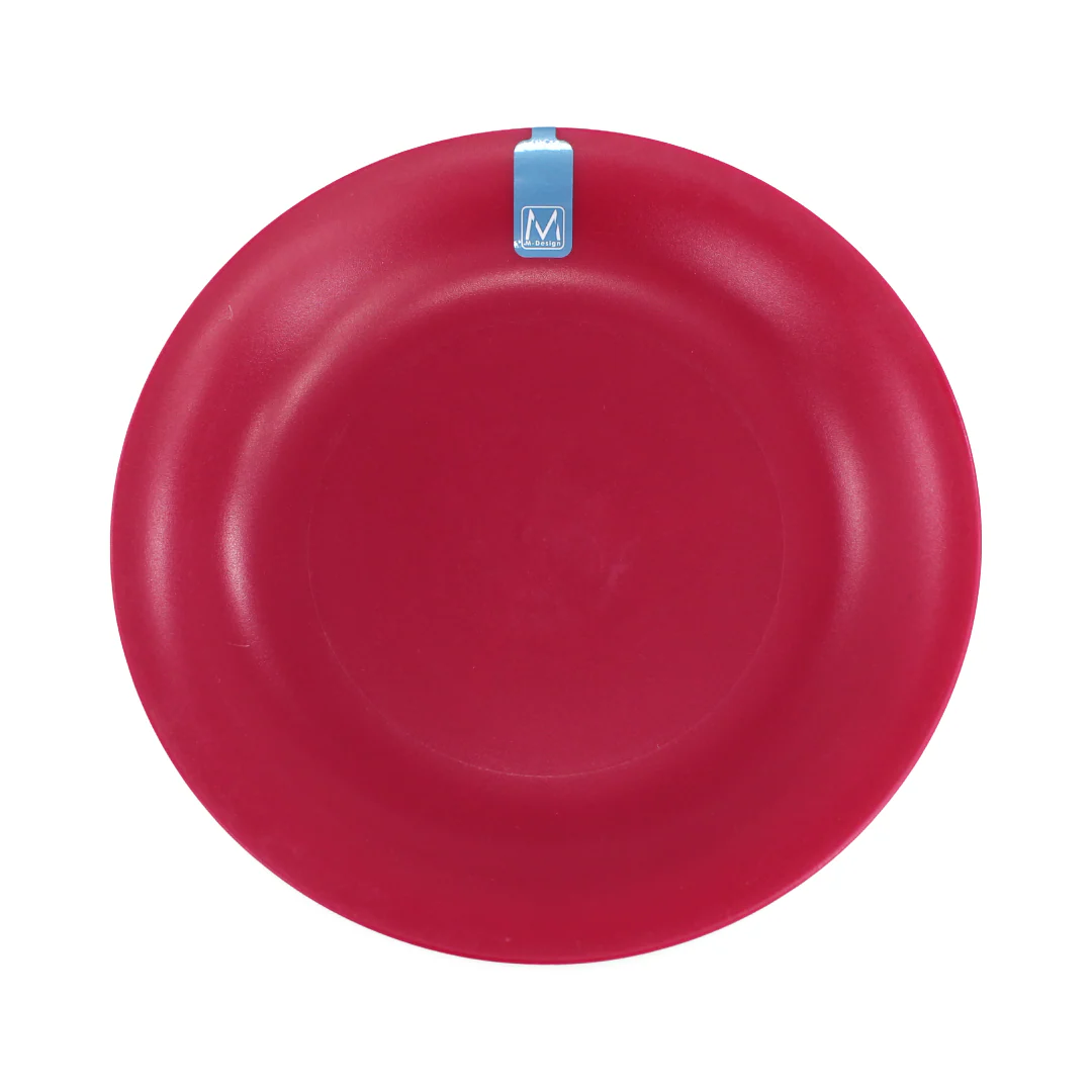 M-Design Lifestyle Plastic Serving Platter, 21 cm – Fuchsia
