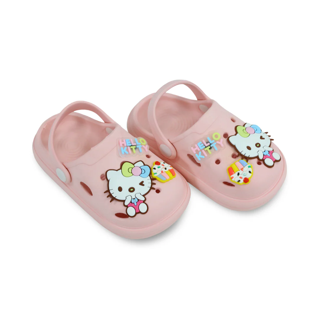 Girls Rubber Crocs – Hello Kitty Design