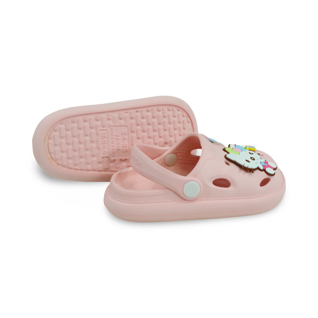 Girls Rubber Crocs – Hello Kitty Design - Image 3