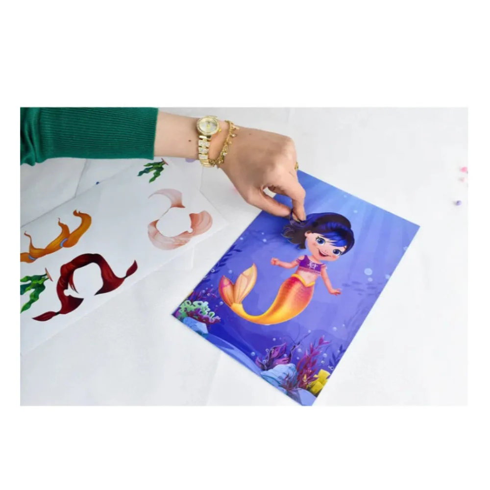 Mermaid Dress-Up Toy Set – Create Your Own Underwater Adventure - Image 5