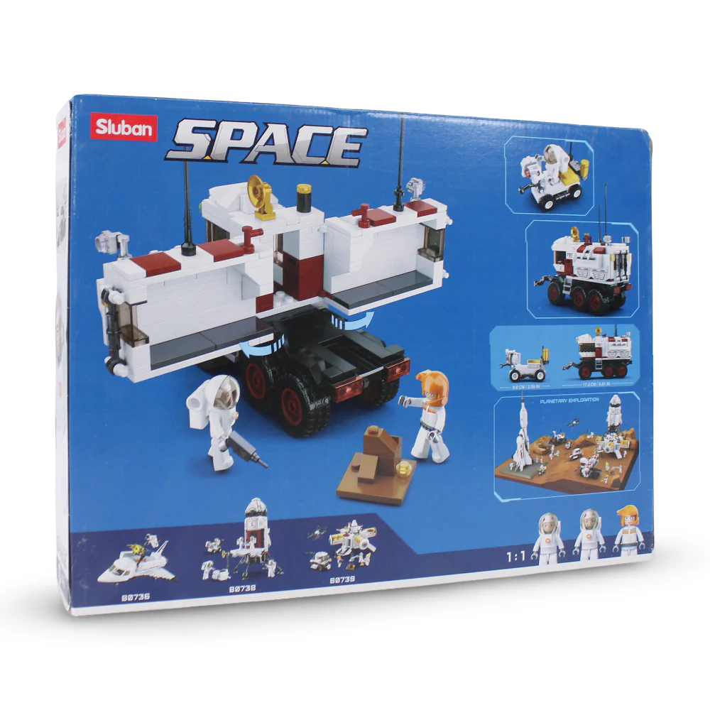 Sluban Space Mars Rover Building Blocks Set - 354 Pcs - Image 3