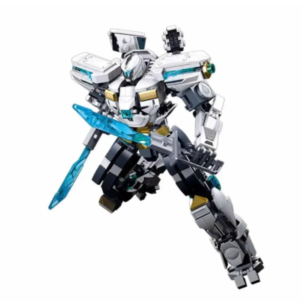 Sluban P.R. Mecha Robot Building Blocks Set - 561 Pcs - Image 3