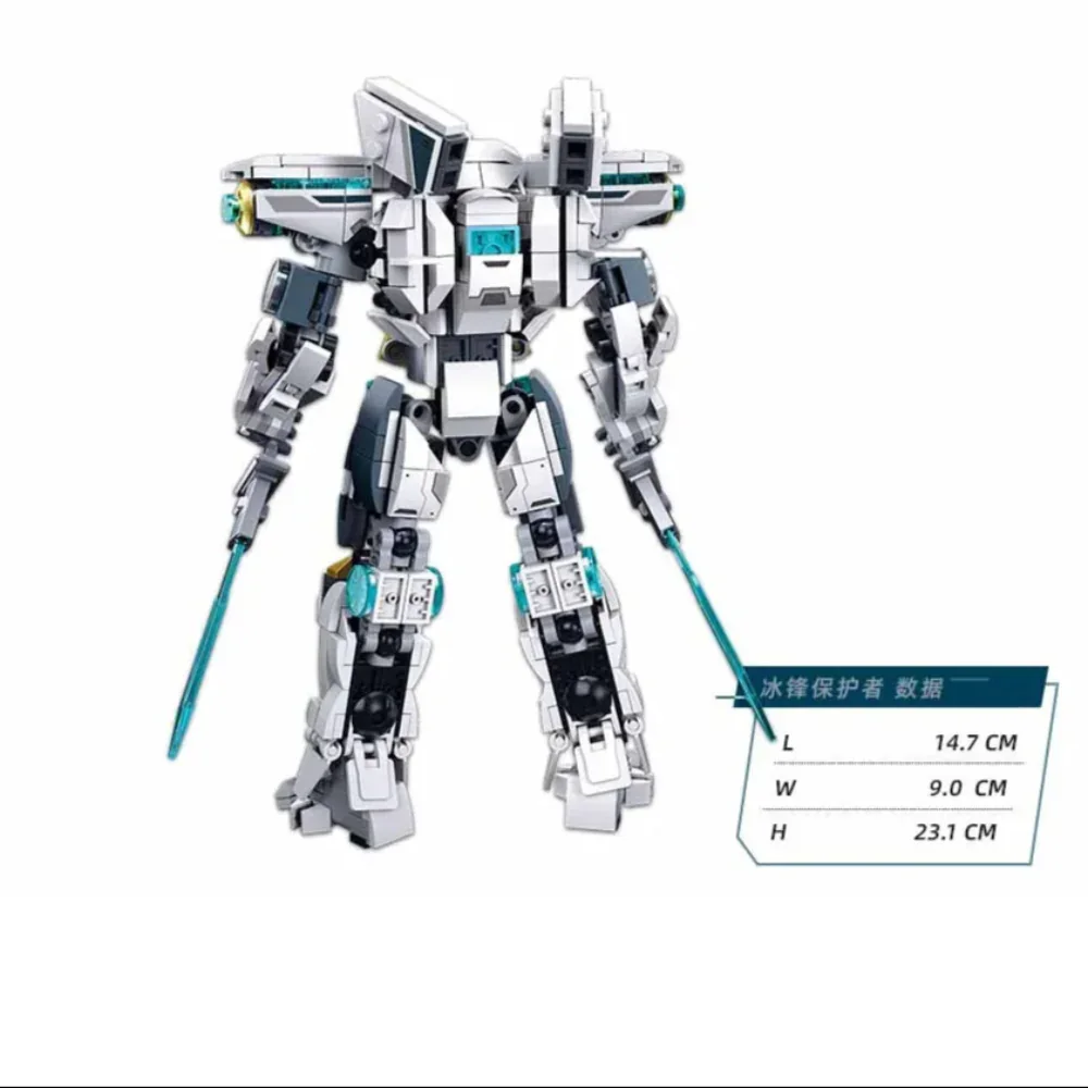 Sluban P.R. Mecha Robot Building Blocks Set - 561 Pcs - Image 4