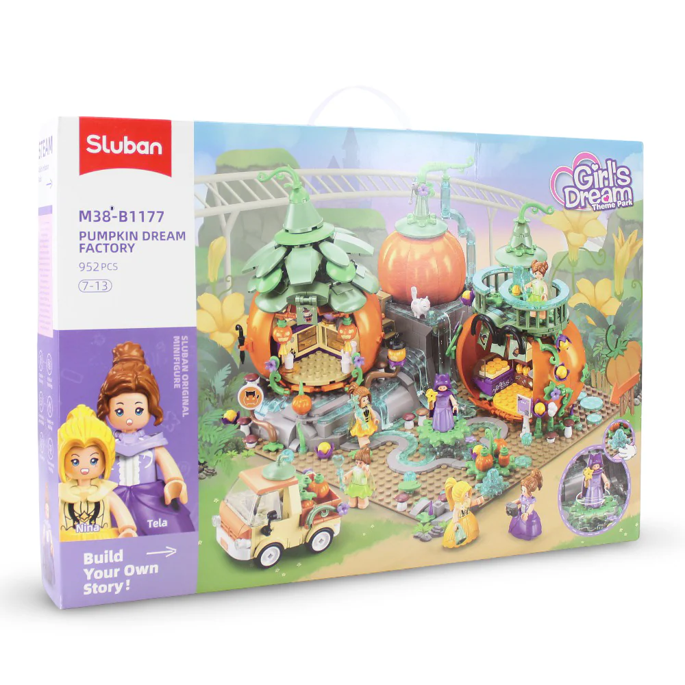 Sluban Girls Dream Pumpkin Party - 952Pcs - Image 2