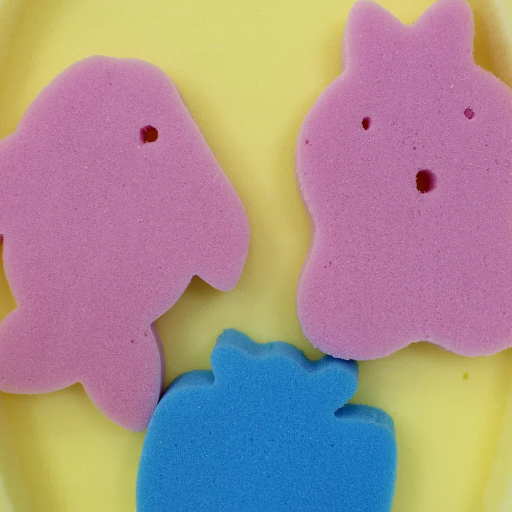 Candy Baby Bathtub Sponges – Set of 4 - Image 4