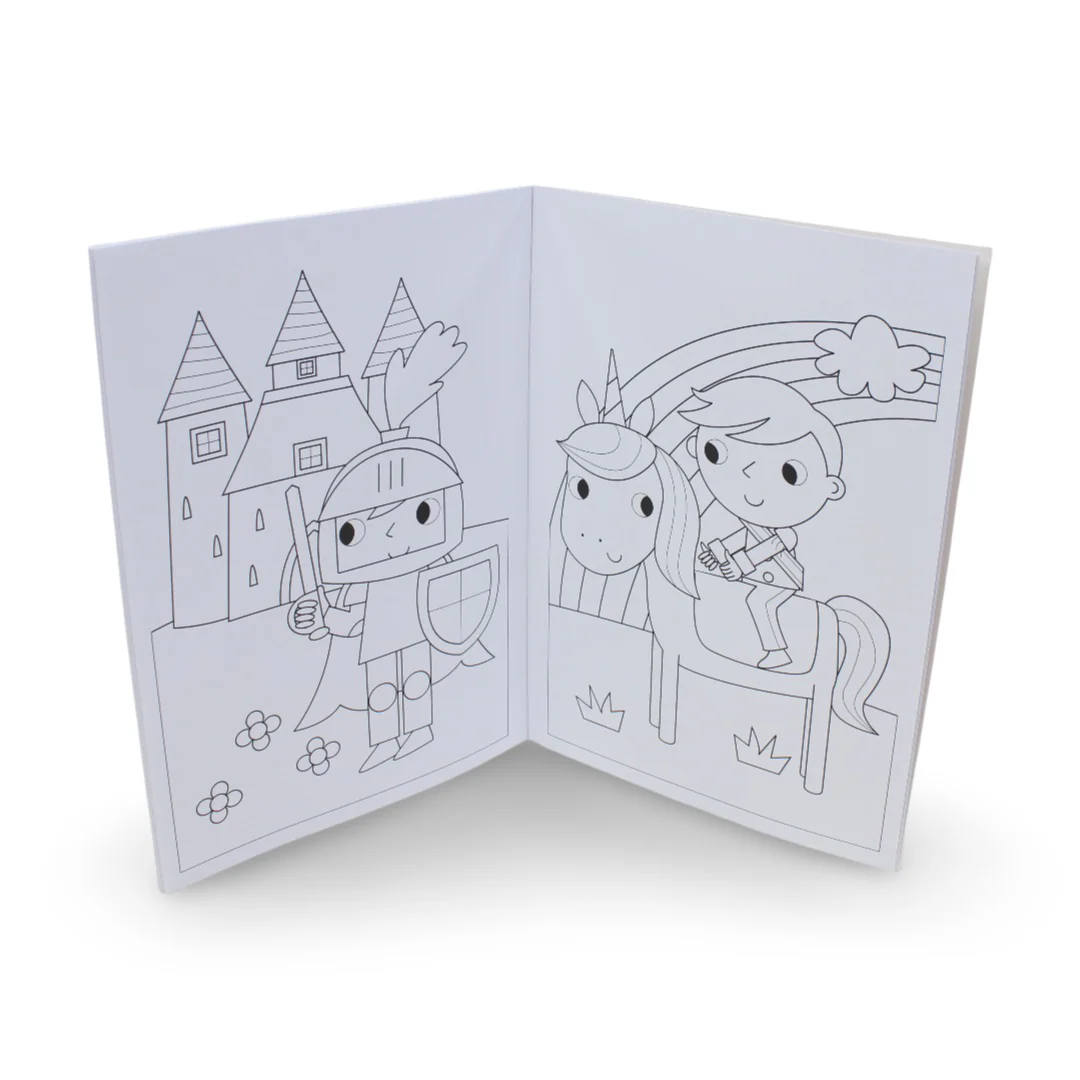 Magical Coloring Fun With Puffy Stickers