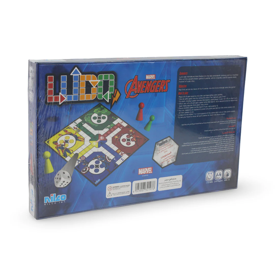 Nilco Marvel Avengers Ludo Board Game - Image 3
