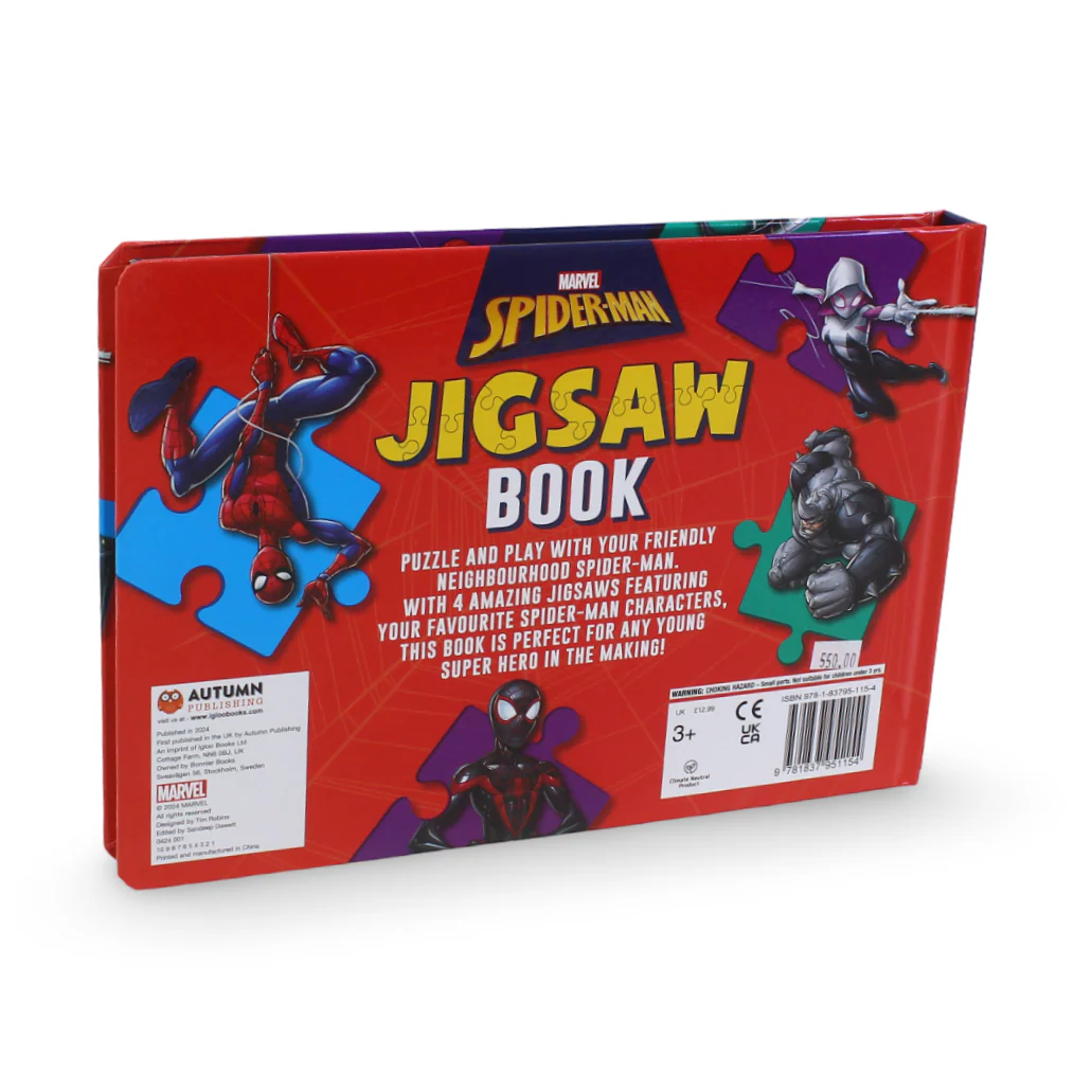 Igloo Books Marvel Spider-Man Jigsaw Book - Image 3