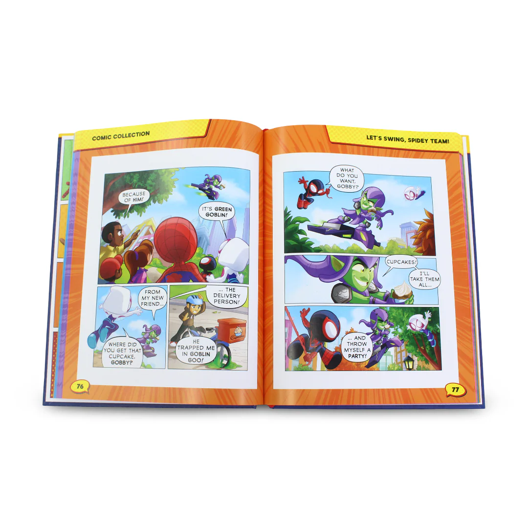 Igloo Books Marvel Spidey and His Amazing Friends Comic Collection Book
