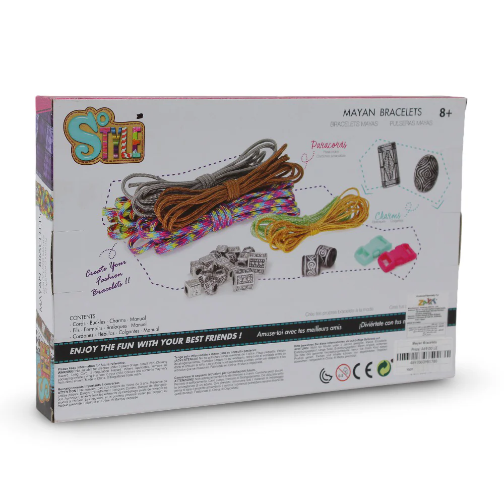 So Style Mayan Bracelets Craft Kit - Image 2