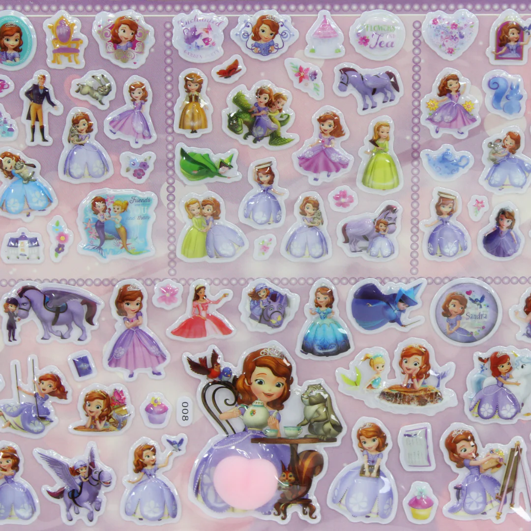Sofia Eva Foam Material Stickers - Image 3