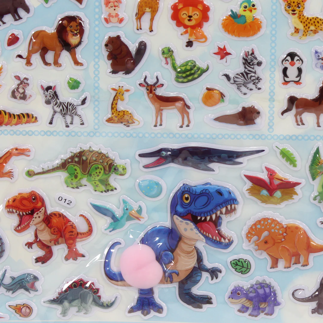 Animals Eva Foam Material Stickers - Image 3