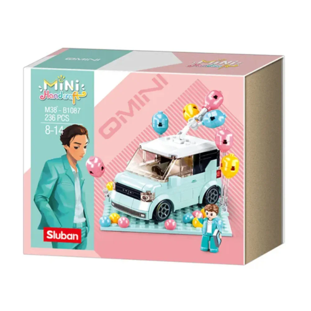 Sluban Mini Handcraft MiniQ Car - 236 Pcs - Image 2