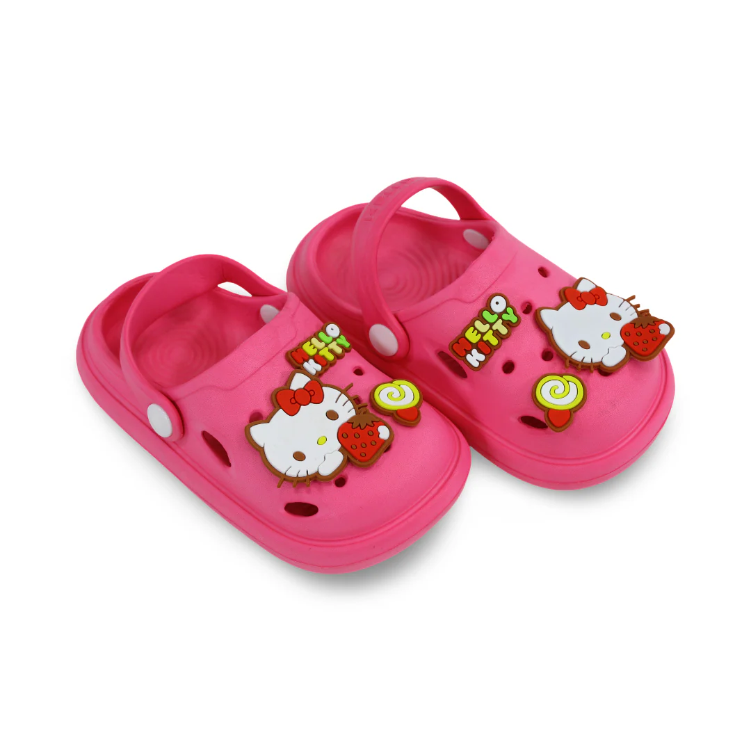 Girls Rubber Crocs – Hello Kitty Design