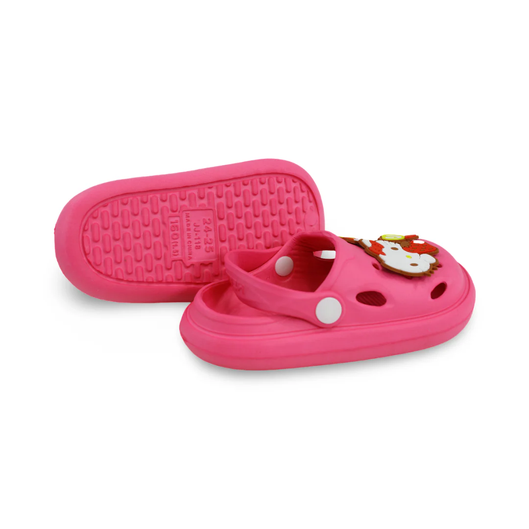 Girls Rubber Crocs – Hello Kitty Design - Image 3