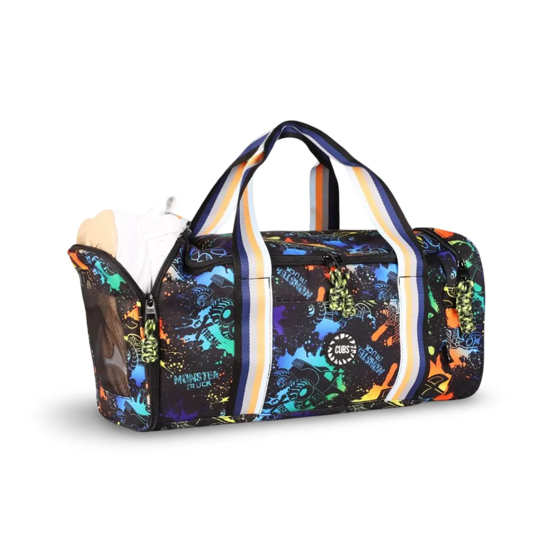 Cubs Monster Truck Large Duffel Two Pockets - Image 3