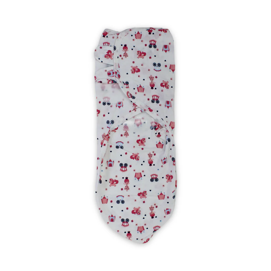 Cotton Baby Swaddle – Princess Print