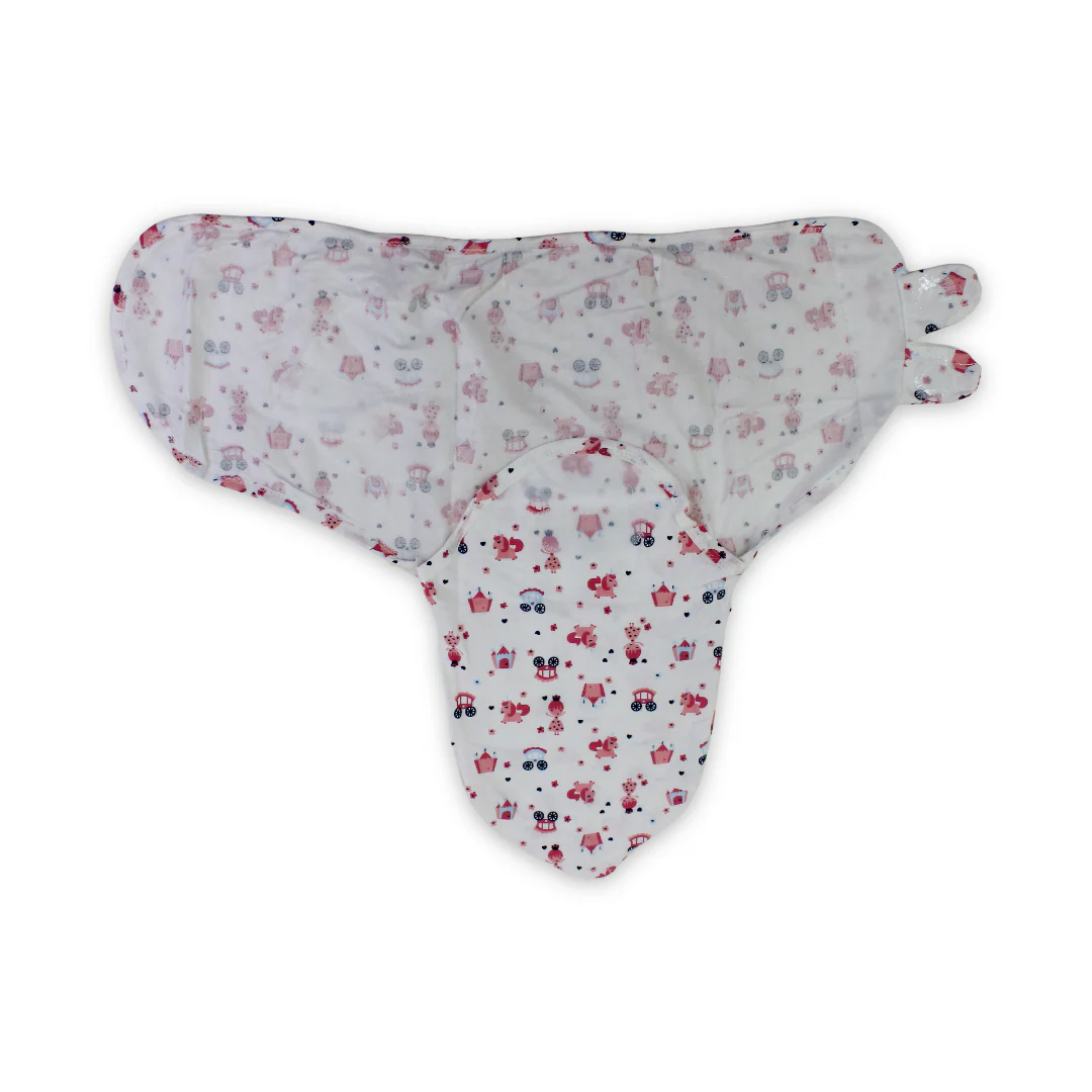 Cotton Baby Swaddle – Princess Print - Image 2
