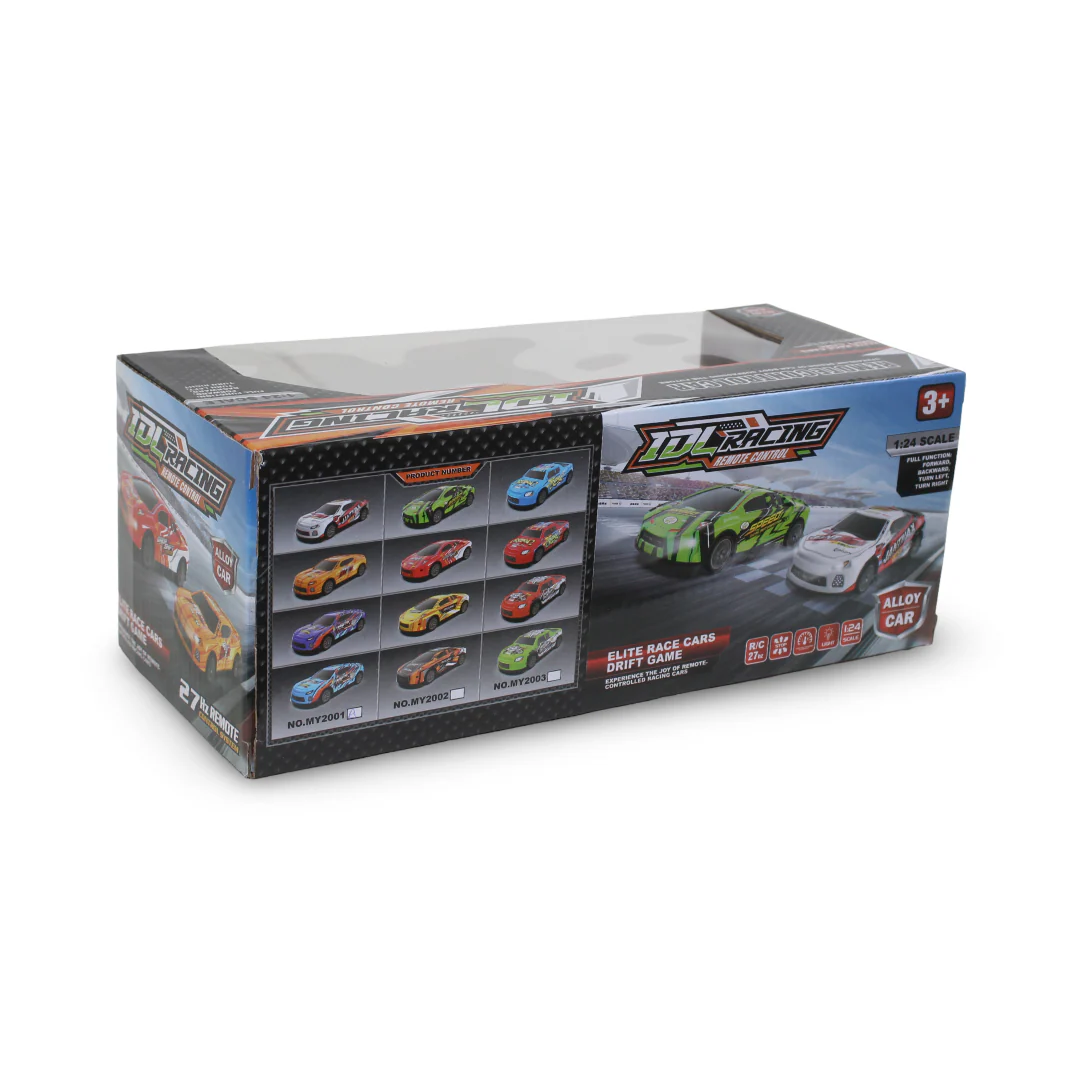 IDL Alloy Car Racing RC Car – Orange - Image 3