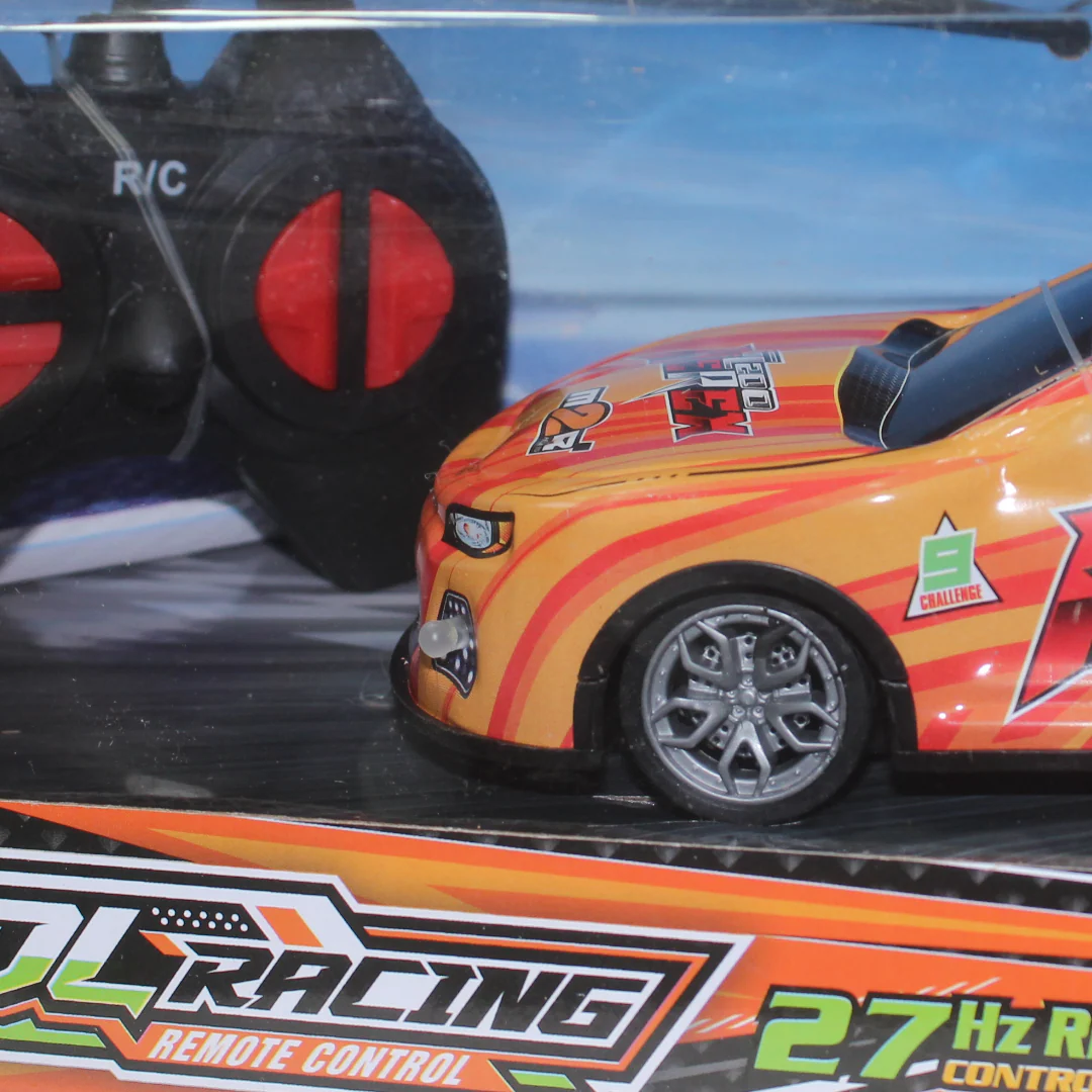 IDL Alloy Car Racing RC Car – Orange - Image 4