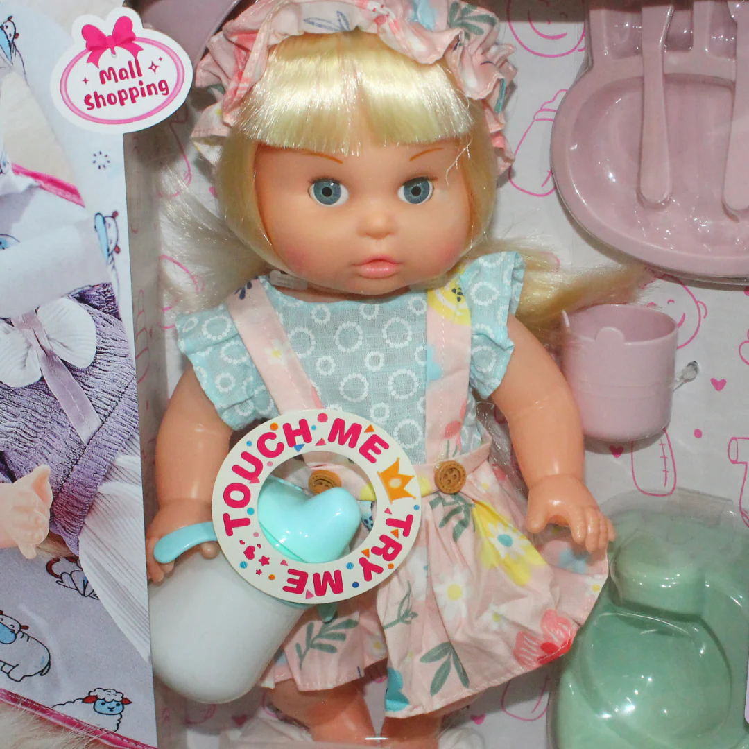 Baby Doll 40cm with 12 Melodies & Assorted Accessories - Image 3