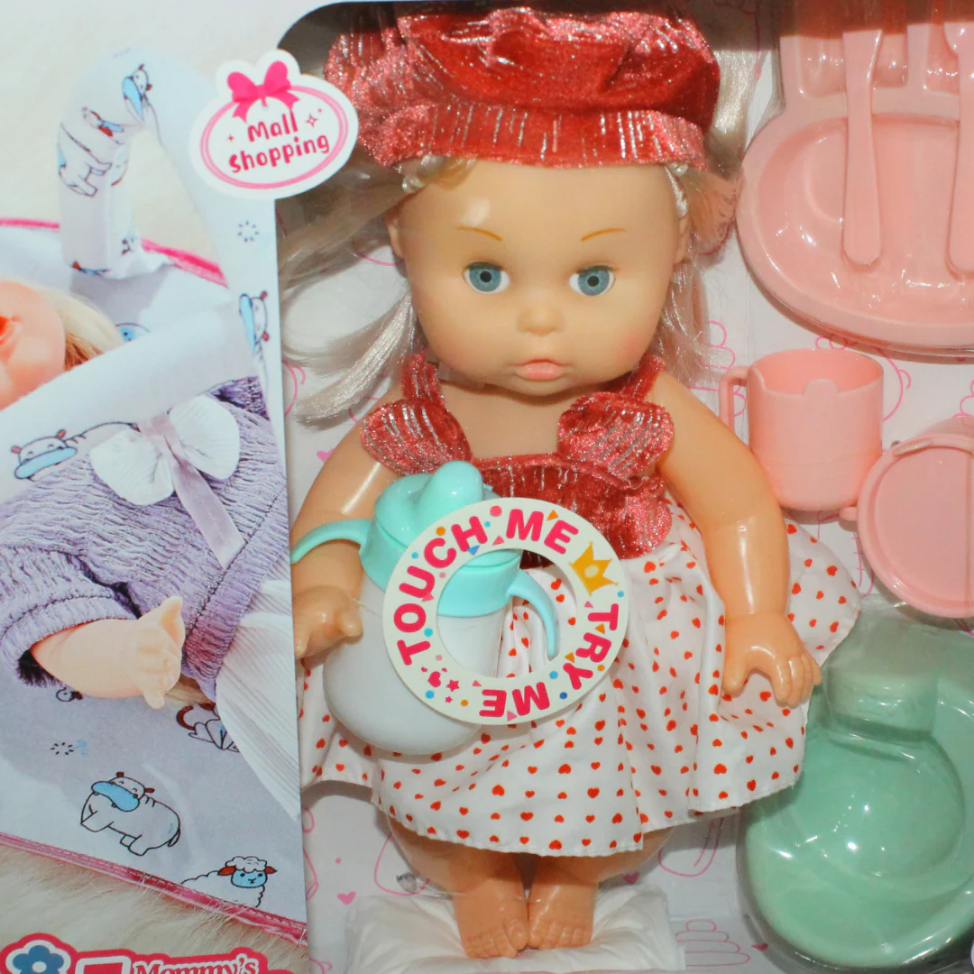 Baby Doll 40cm with 12 Melodies & Assorted Accessories - Image 5