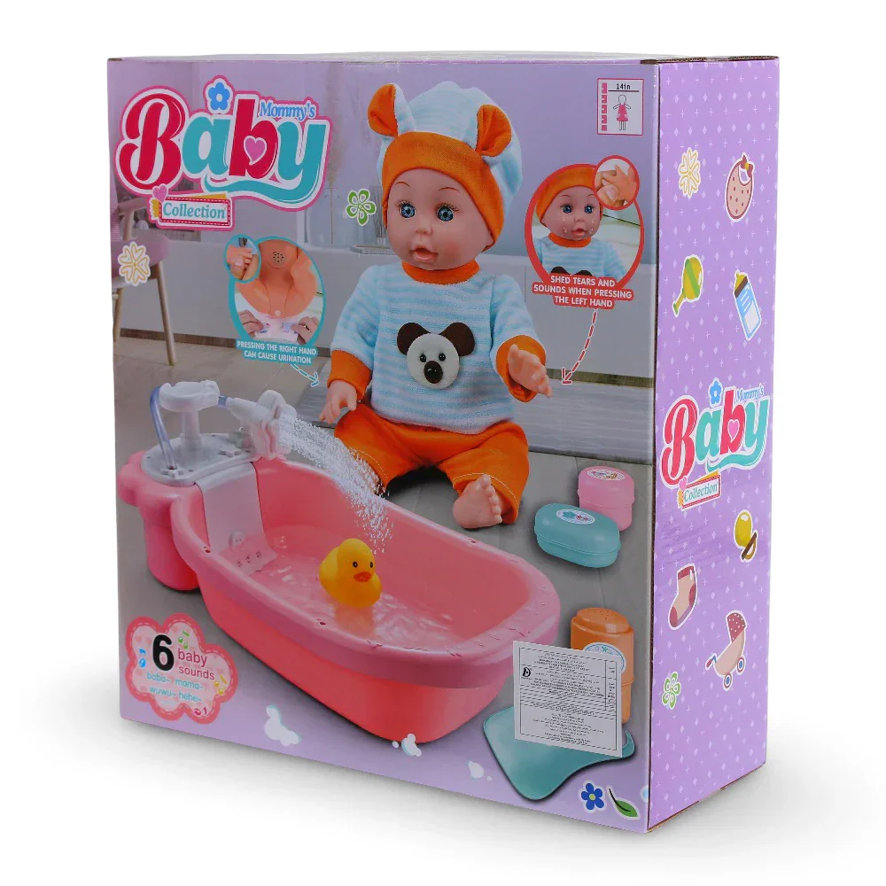 Mommy's Baby Collection Baby Doll Play Set - Image 2
