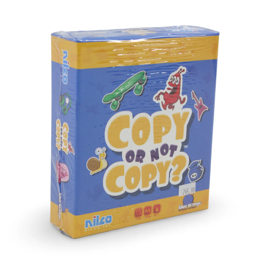 Nilco Blue Orange Games Copy Or Not Copy Card Game - Image 2
