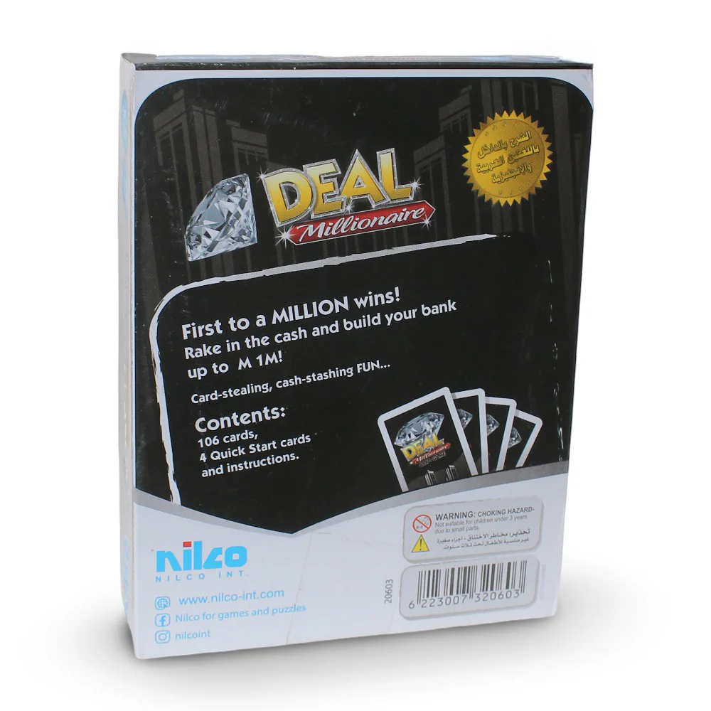 Nilco Deal Millionaire Card Game - Image 2