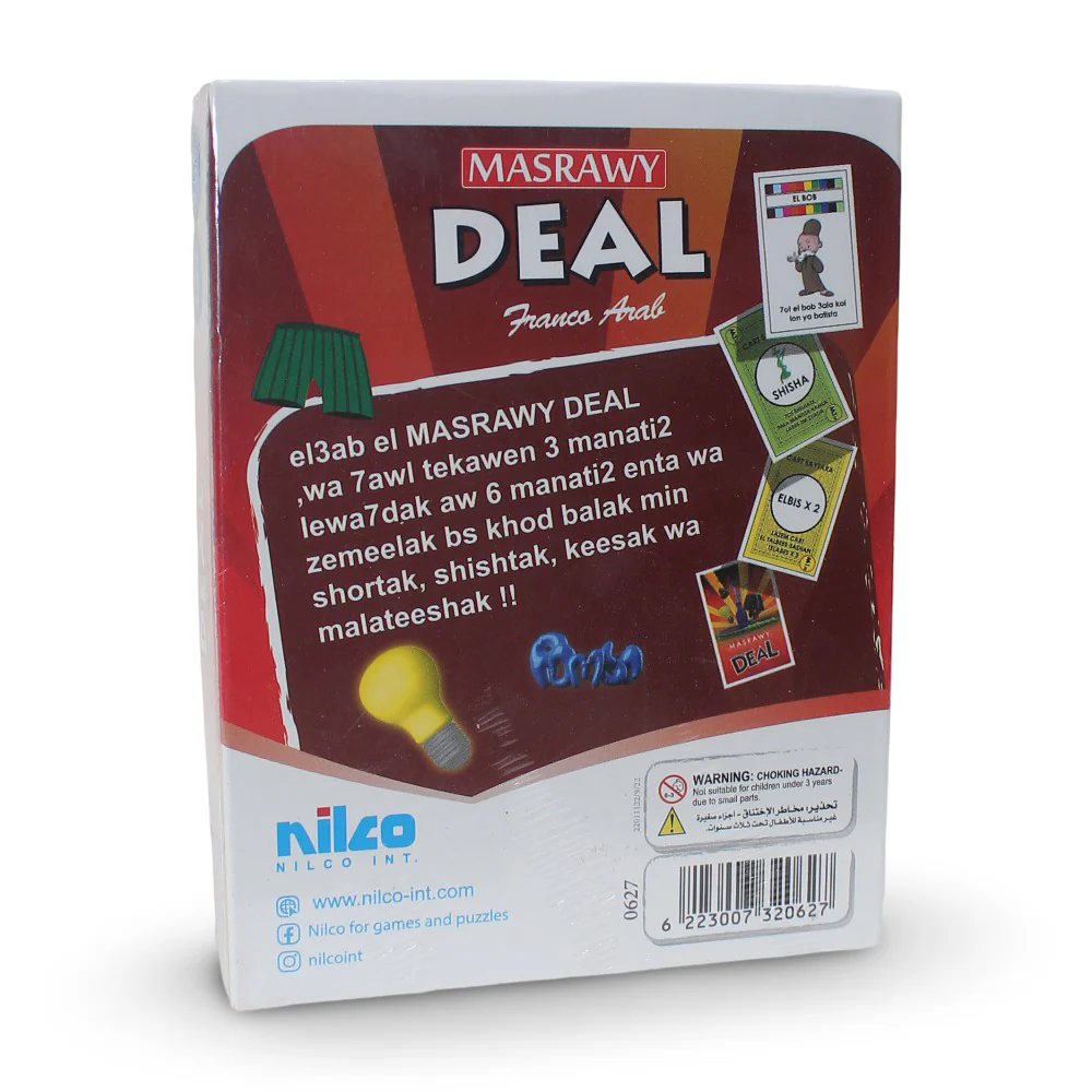 Nilco Masrawy Deal Franco Arab Card Game - Image 2