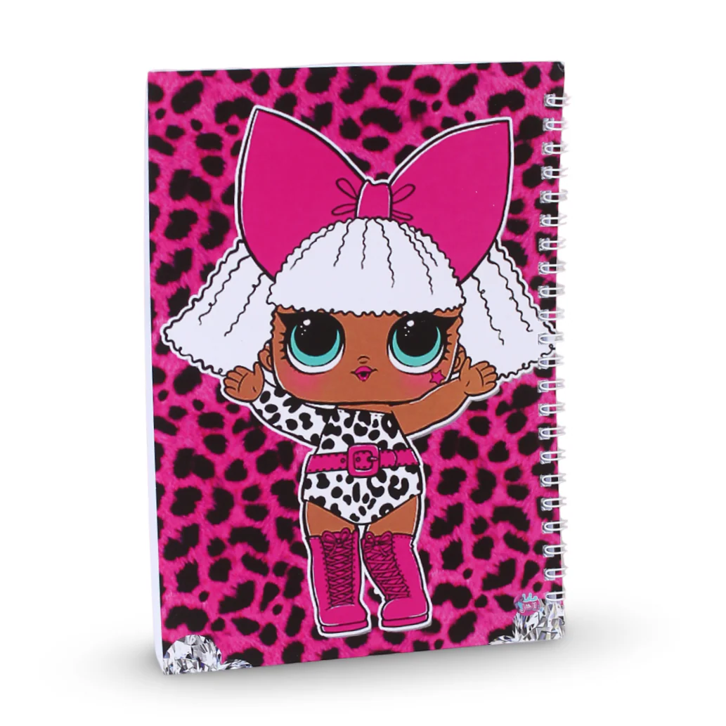 LOL Fashion Notebook – Pink Leopard Print