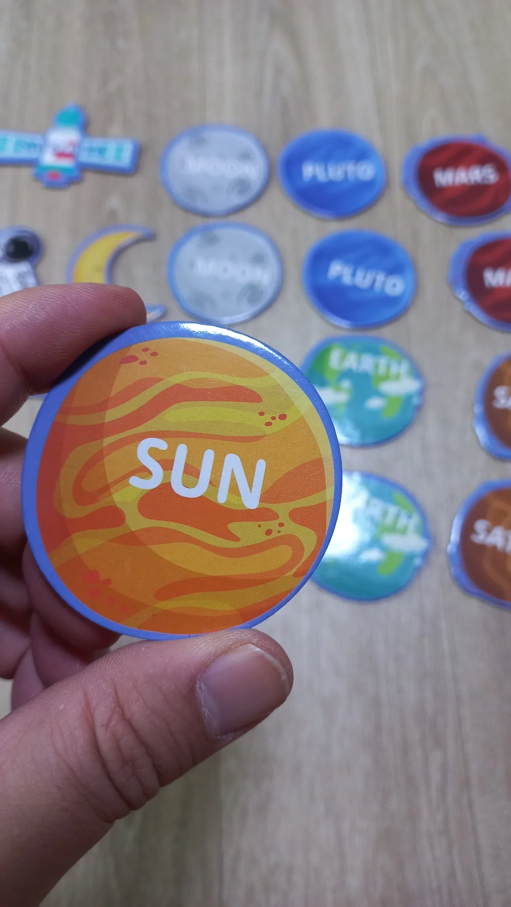 Outer Space Fridge Magnets – 24 Pieces - Image 6