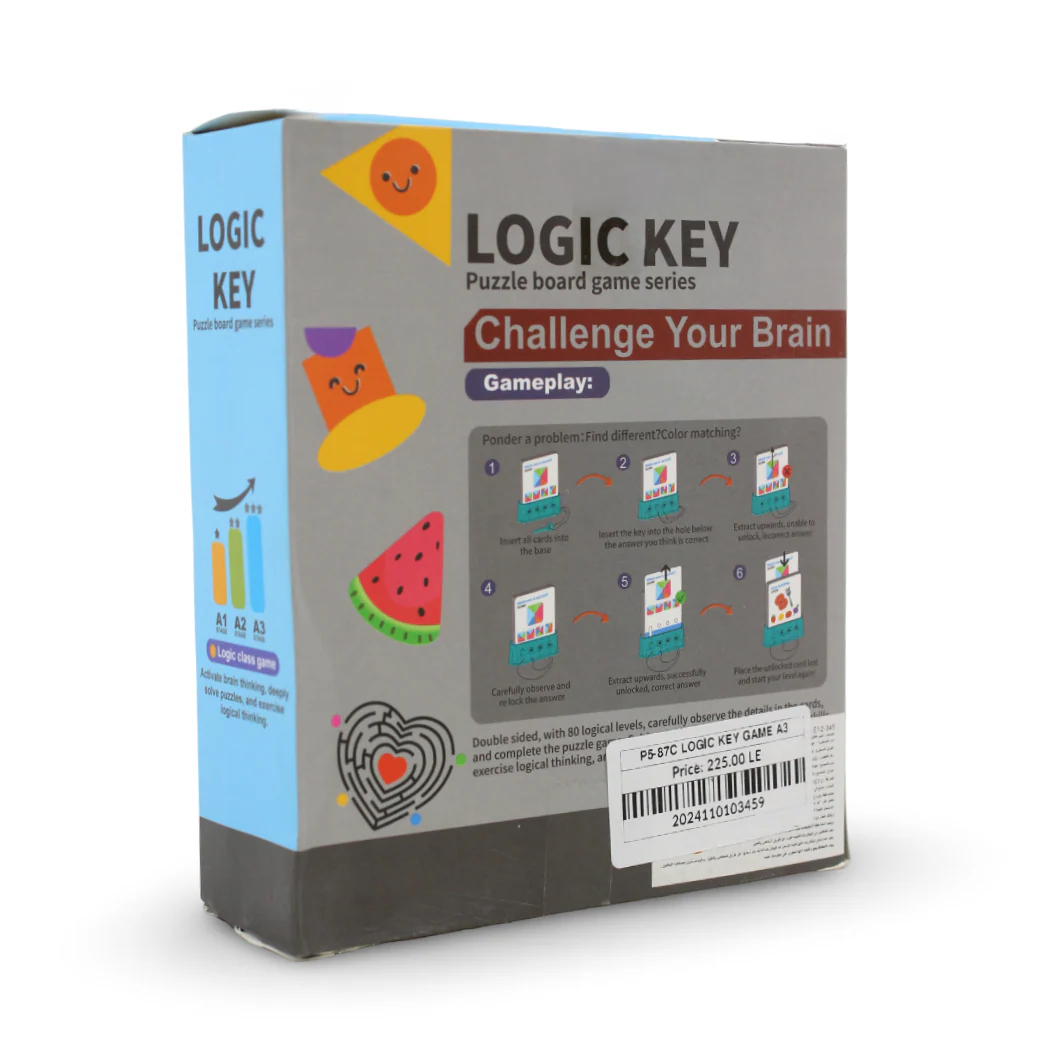 Logic Key Game A3 – 40 Pcs - Image 2