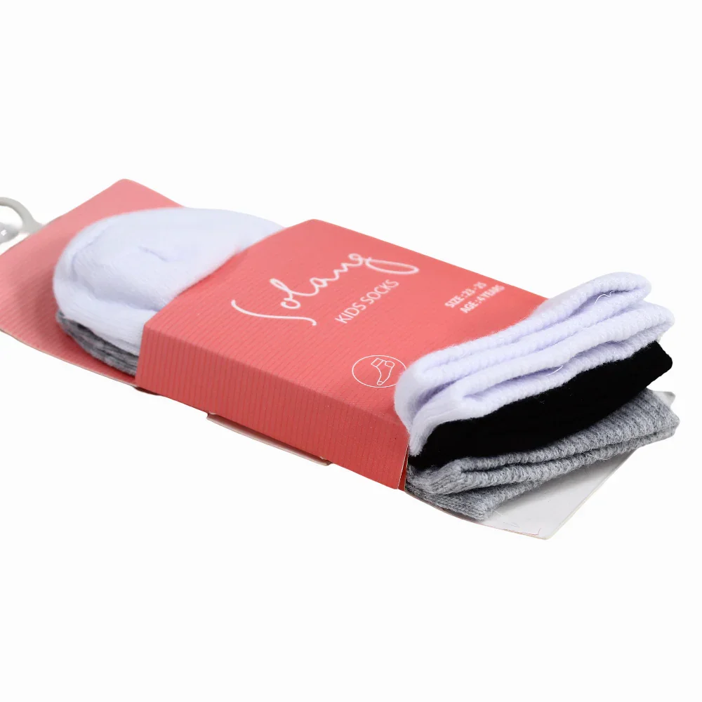 Socks Pack – Multicolor (3 Pairs) - Image 3