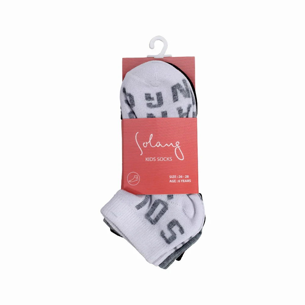 Socks Pack – Multicolor (3 Pairs) - Image 3