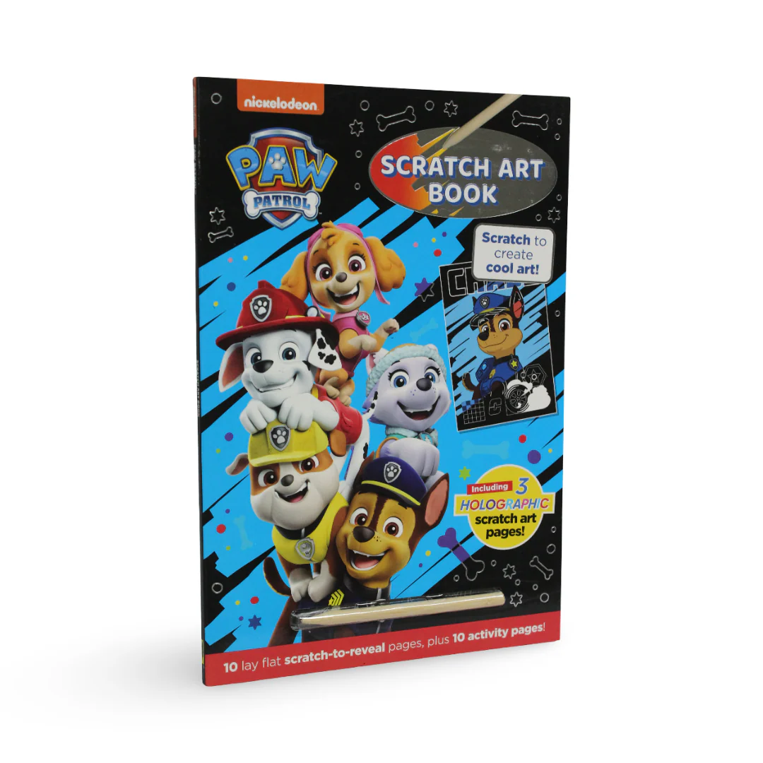 Nickelodeon Paw Patrol Scratch Art Book - Image 2