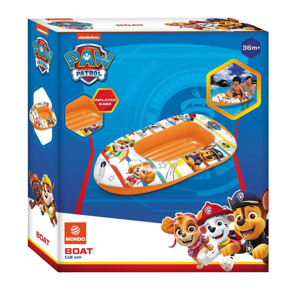 Mondo Paw Patrol Boat 112 cm