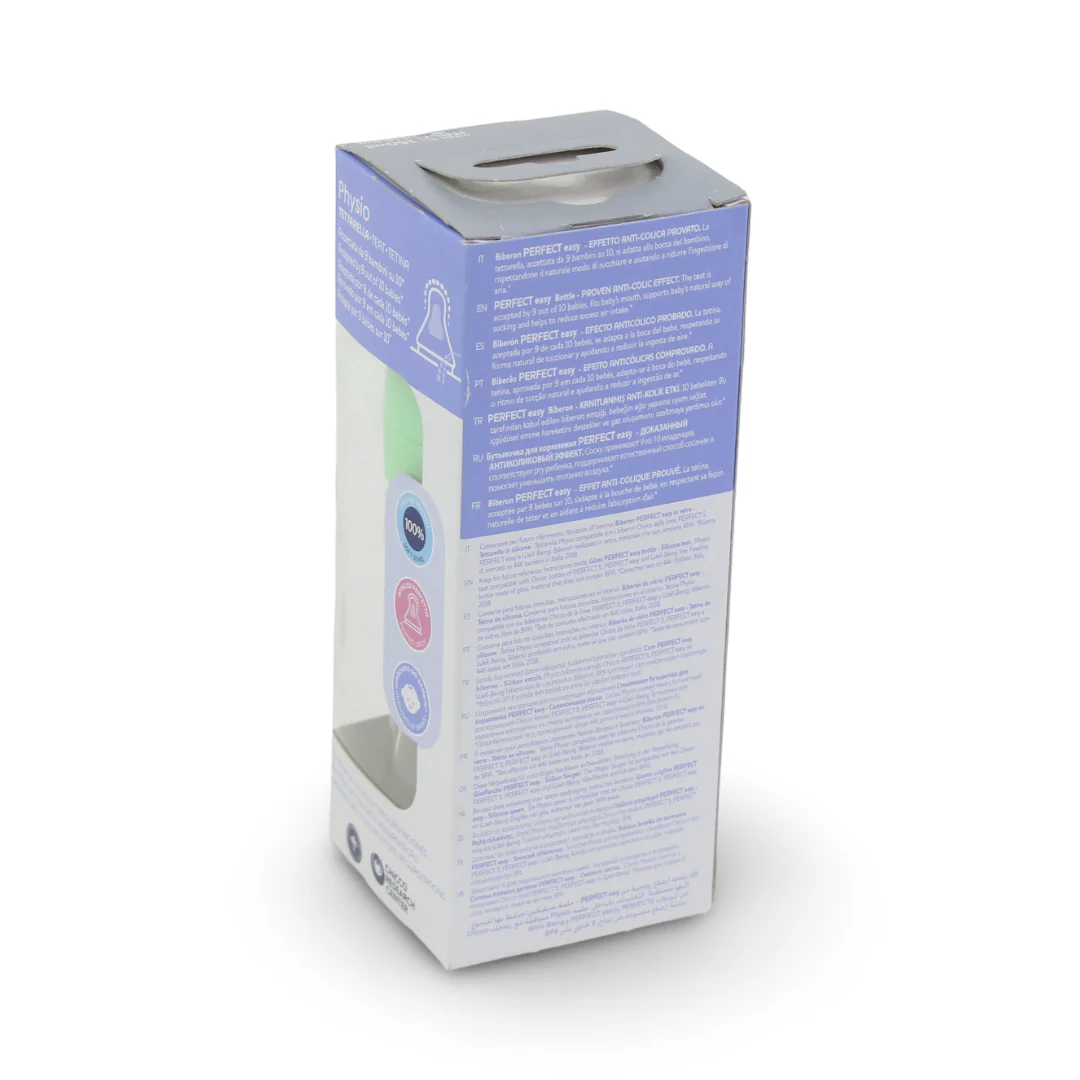 Chicco Perfect Easy Glass Feeding Bottle 150 ml - Image 2
