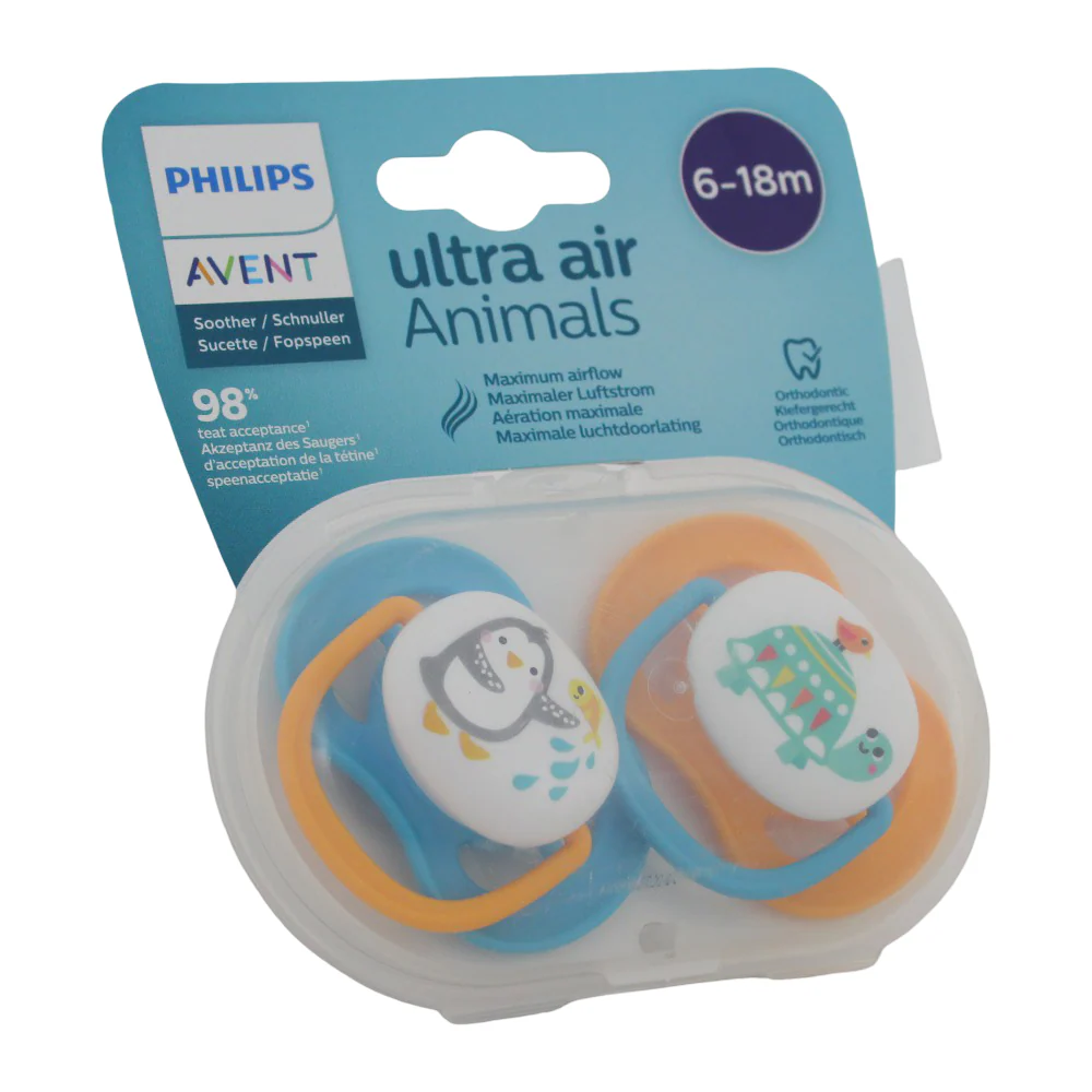 Philips Avent Ultra Air Pacifier (6-18m) - 2 Pcs - Image 4