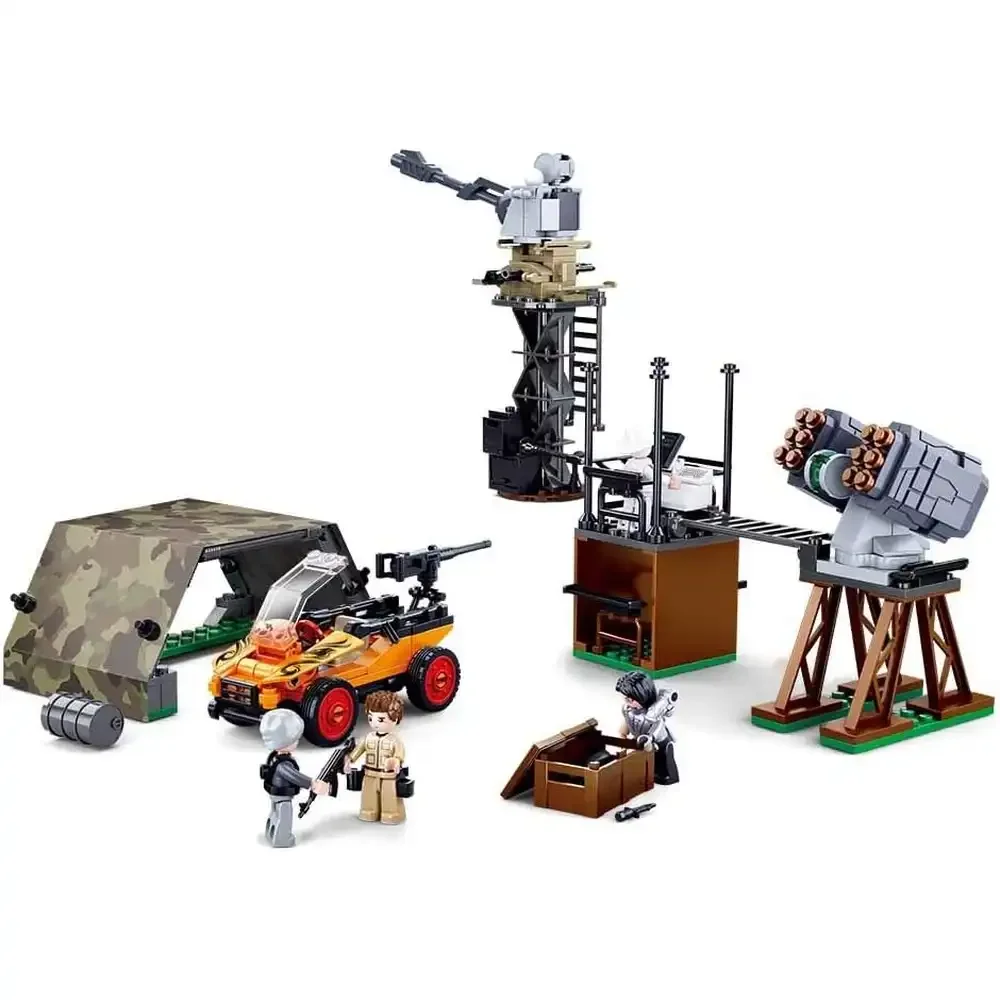 Sluban Police Den Attack Building Blocks – 830 Pieces - Image 4
