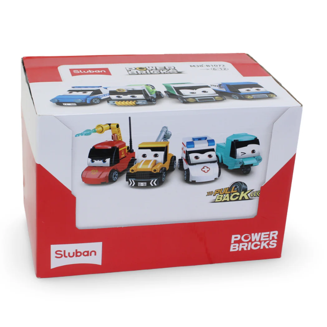 Sluban Power Bricks Pull-Back Construction (1 Pcs) - Image 2