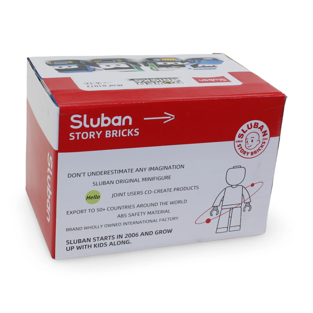 Sluban Power Bricks Pull-Back Construction (1 Pcs) - Image 3