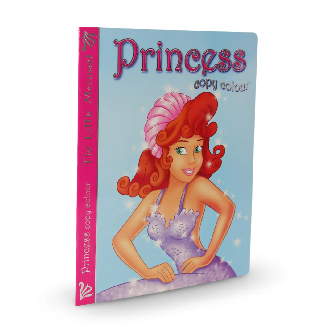 Princess Copy Color - The Little Mermaid - Image 2
